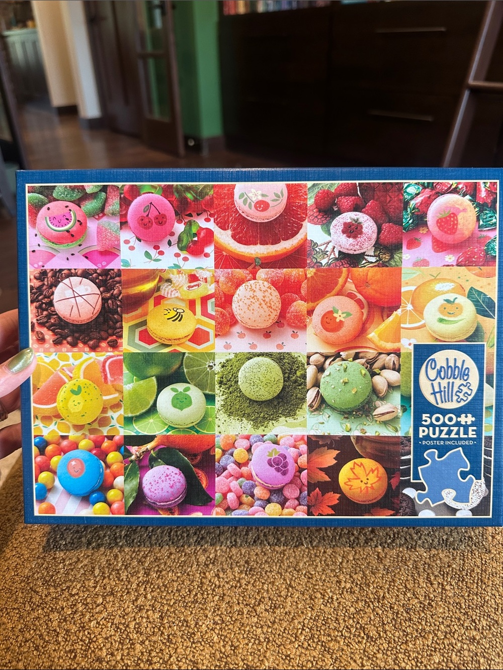 Cobb Hill by New Balance Colorful Macaron Mosaic 500-Piece Puzzle